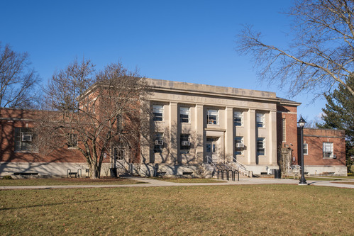 Ratcliffe Hicks Building on Jan. 3, 2019. (Sean Flynn/UConn Photo)