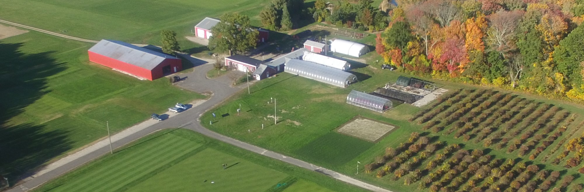 Fall drone research farm