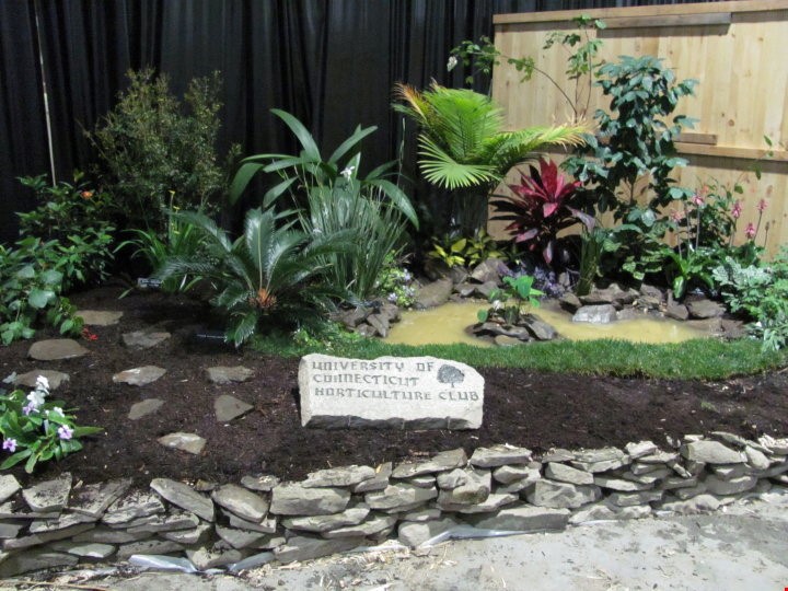 Horticulture club at the CT flower and garden show